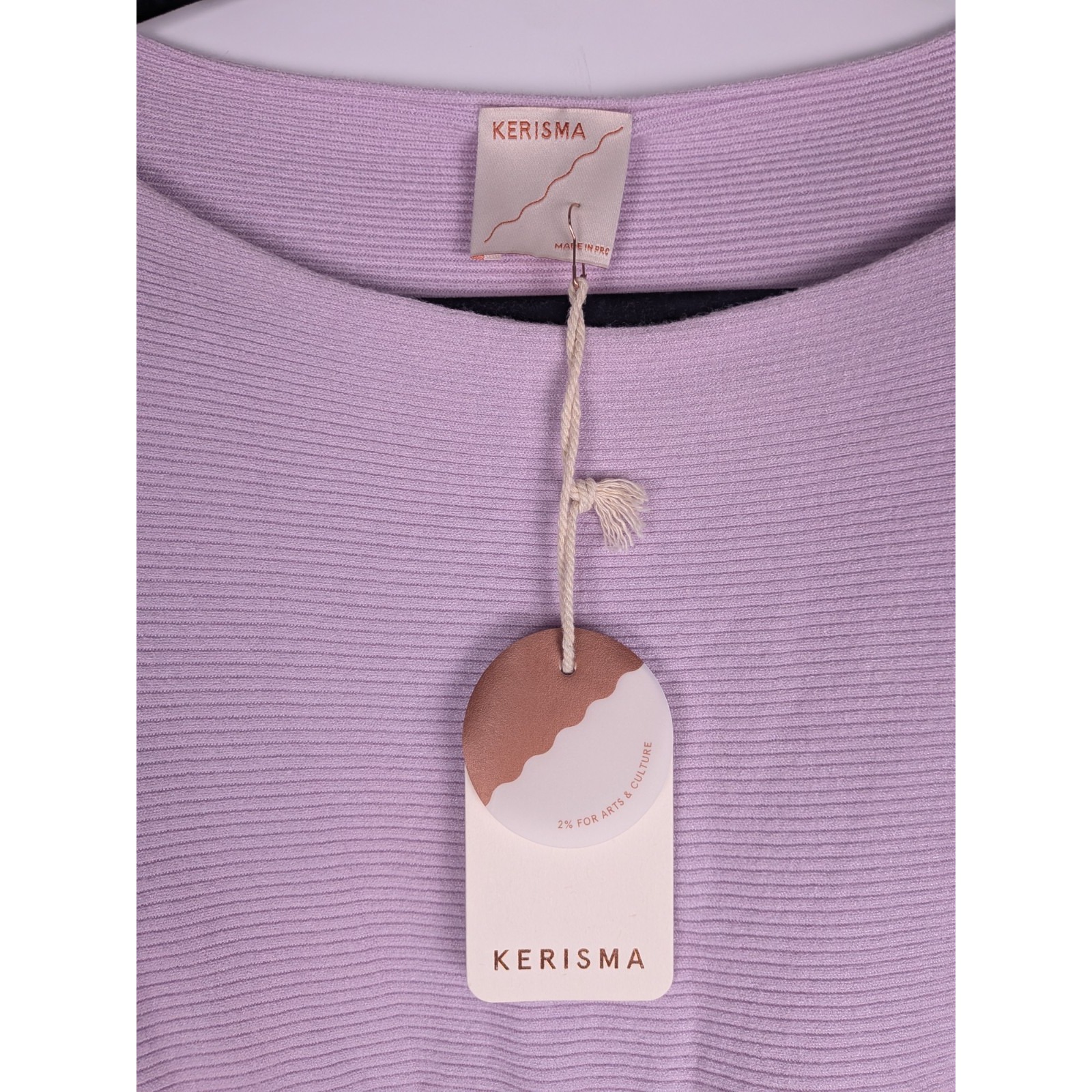 Nwt Kerisma Women's Ryu Medium/Large Sweater Lilac Viscose, Nylon, And Polyester — image 2 of 7